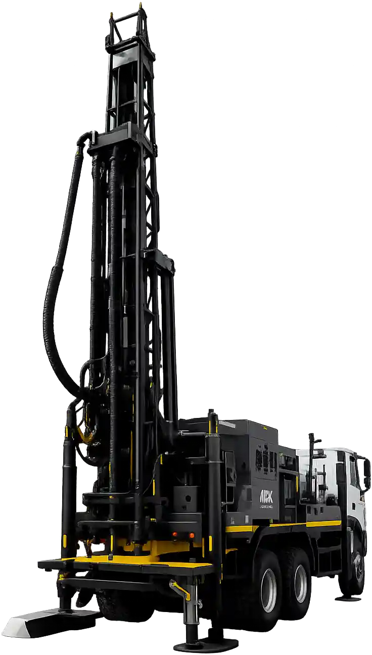 perforadora hidráulica ARK Drilling lista para exportación